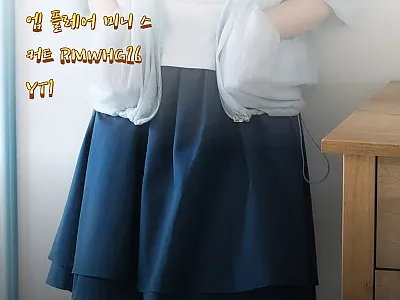 로엠 플레어 미니 스커트 RMWHG2 관련 이미지 1